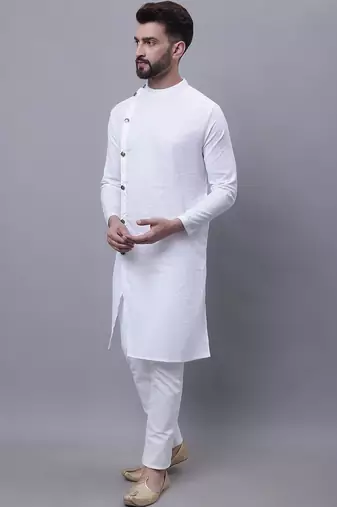 kurta with asymmetrical cut