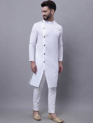 kurta with asymmetrical cut 4