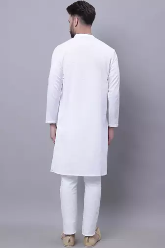 kurta with asymmetrical cut