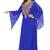 Luxury Royal Blue Georgette Stitched Kaftan with Heavy Golden Handwork Embroidery Dress