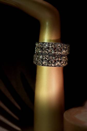Silver american diamonds