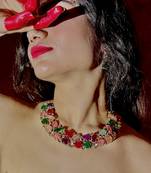 Multi-color ruby saphires