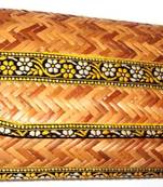 Ladies Cane woven Jute Purse