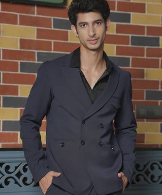 Black plain lycra jacket & pant set 3