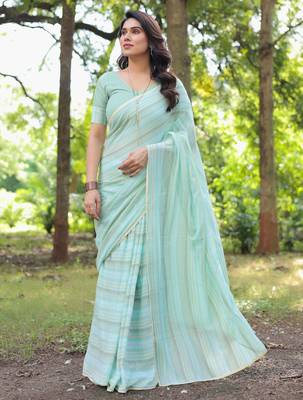 Sindhu handloom cotton saree with blouse 1