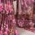 onion pink Weightless Floral printed Saree