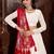 Stunning Off White Georgette Lucknowi Work Lehenga Choli