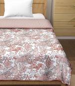 Mohita reversible cotton dohar (pink)  - double