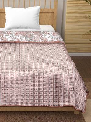 Mohita reversible cotton dohar (pink)  - double 3