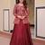 Adorable Maroon Silk Zari Weaving Bridesmaids Lehenga With Jacket