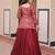Adorable Maroon Silk Zari Weaving Bridesmaids Lehenga With Jacket