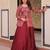 Adorable Maroon Silk Zari Weaving Bridesmaids Lehenga With Jacket