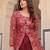 Adorable Maroon Silk Zari Weaving Bridesmaids Lehenga With Jacket