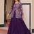 Awesome Purple Silk Weaving Party Wear Lehenga With Jacket