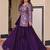 Awesome Purple Silk Weaving Party Wear Lehenga With Jacket