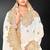White sequin embroidered art silk saree with blouse piece