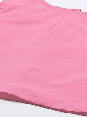 Pink Digital Floral Print Satin Silk lehenga Choli With Dupatta 6