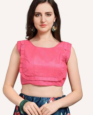 teal digital floral print satin silk lehenga choli with dupatta 6