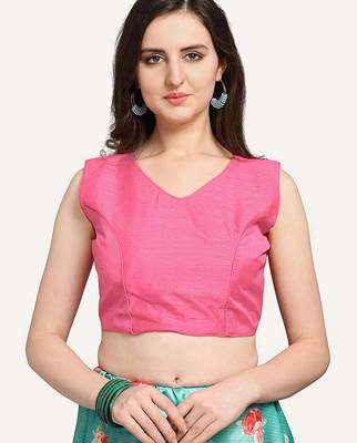 Pink Digital Floral Print Satin Silk Fabric Semistitched Lehenga Choli With Jequared Unstitched Blouse with Dupatta 6