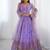 Stunning Purple Net Sequins Wedding Wear Lehenga Choli With Dupatta