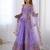 Stunning Purple Net Sequins Wedding Wear Lehenga Choli With Dupatta