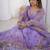 Stunning Purple Net Sequins Wedding Wear Lehenga Choli With Dupatta