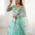 Beautiful Sky Blue Thread Embroidered Lehenga Choli With Dupatta