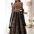 Stylish Black Georgette Sequins Embroidered Wedding Wear Lehenga Choli