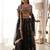 Stylish Black Georgette Sequins Embroidered Wedding Wear Lehenga Choli