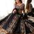 Stylish Black Georgette Sequins Embroidered Wedding Wear Lehenga Choli