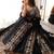 Stylish Black Georgette Sequins Embroidered Wedding Wear Lehenga Choli