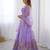 Lavender Lehenga Choli with Thread and sequin Work 