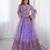 Lavender Lehenga Choli with Thread and sequin Work 