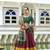 maroon Tussar Silk Patola Print Lehenga Choli with Foil Work Detailing