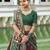 maroon Tussar Silk Patola Print Lehenga Choli with Foil Work Detailing