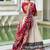off white Tussar Silk Patola Print Lehenga Choli with Foil Work Detailing