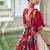 off white Tussar Silk Patola Print Lehenga Choli with Foil Work Detailing