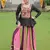 Multi-Color Rayon Gamthi Work Navratri Lehenga With Peplum Top