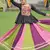 Multi-Color Rayon Gamthi Work Navratri Lehenga With Peplum Top