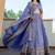 Beautiful Lavender Silk Sequins Embroidered Lehenga Choli With Dupatta