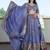 Beautiful Lavender Silk Sequins Embroidered Lehenga Choli With Dupatta