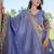 Beautiful Lavender Silk Sequins Embroidered Lehenga Choli With Dupatta