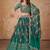 Beautiful Green Sequins Embroidered Wedding Wear Lehenga Choli