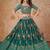 Beautiful Green Sequins Embroidered Wedding Wear Lehenga Choli