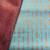 light blue art Kanchivaram Silk Zari Weaving Saree With Blouse
