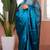 Rama handloom raga tissue dual tone saree with pom pom and blouse