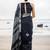 Black linen zari with digital saree with blouse.