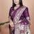 Elegant Jacquard Woven Silk Saree