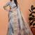 Elegant Printed Saree with Zari Border