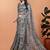 Elegant Printed Saree with Zari Border